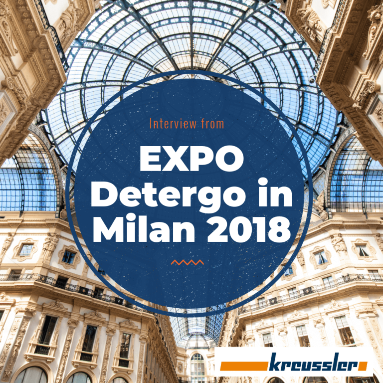 Interview from EXPO Detergo in Milan 2018