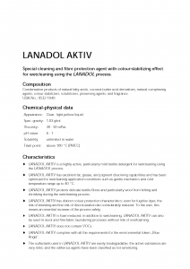 lanadol aktiv product sheet