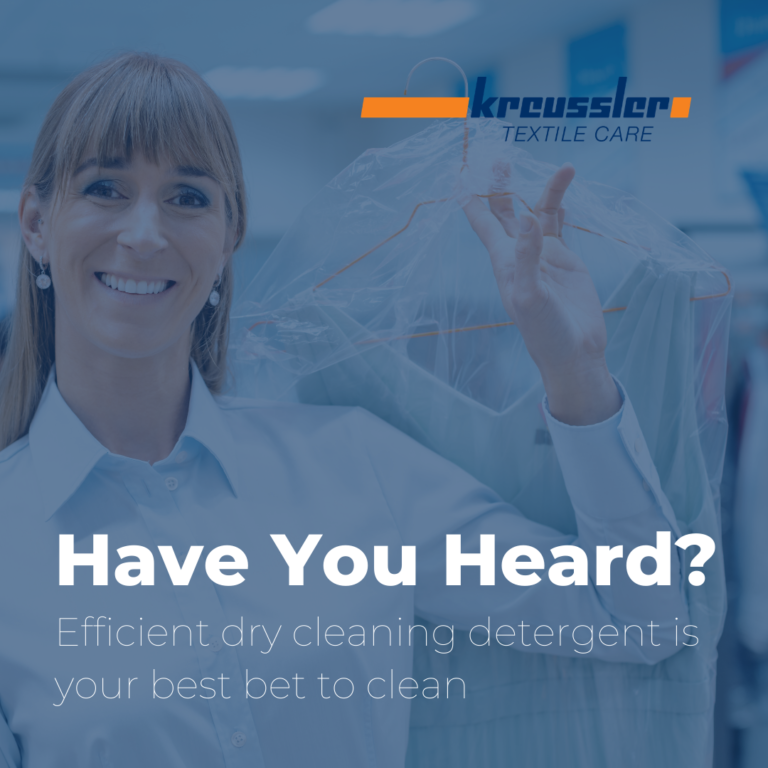 Have You Heard? Efficient Dry Cleaning Detergent is Your Best Bet to Clean