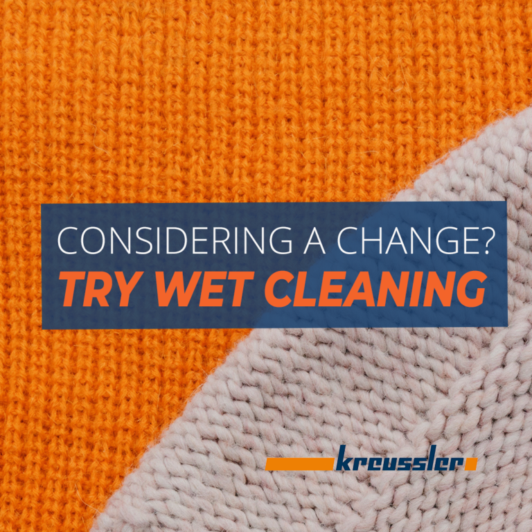 Are You Considering a Change to Wet Cleaning?